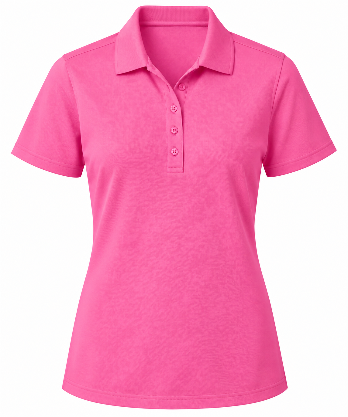 100% polyester Ladies Performance Pique Polo